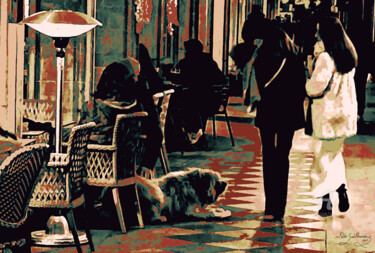 摄影 标题为“Night on Ganivet St…” 由Pablo Guillamon, 原创艺术品, 数码摄影