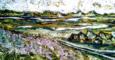 Vista do alto da Serra Pintura intitulada "Vista do alto da Se…" por Dpaulinos, Obras de arte originais, Óleo