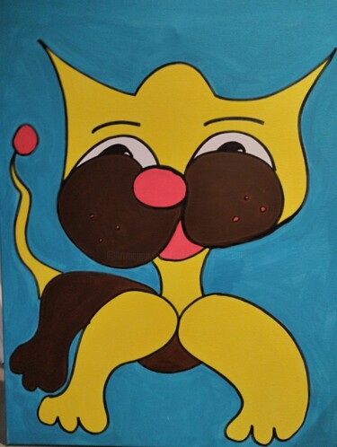 Peinture intitulée "douceur" par Salvadore C, Œuvre d'art originale, Acrylique Monté sur Châssis en bois