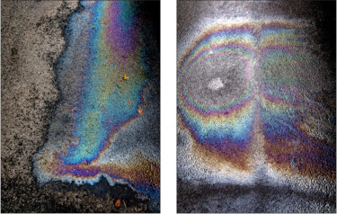 摄影 标题为“Spills Diptych #01” 由Susan Bowen, 原创艺术品, 数码摄影