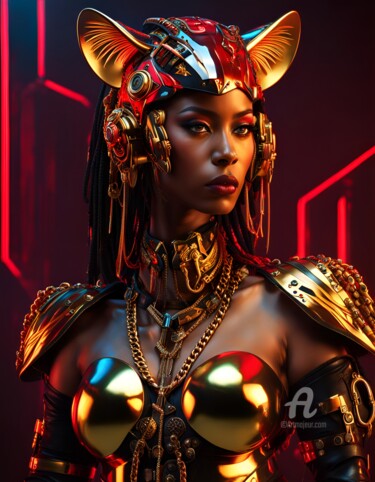 Arte digital titulada "Vixen" por Hazel, Obra de arte original, Modelado 3D