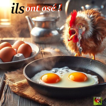 数字艺术 标题为“ils ont osé !” 由Pierre Peytavin, 原创艺术品, AI生成的图像