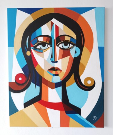 Peinture intitulée "The Muse" par Benjamin Duforest, Œuvre d'art originale, Acrylique