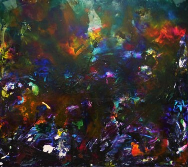 绘画 标题为“Just painting..” 由Nikolai Gritsanchuk, 原创艺术品, 丙烯 安装在木质担架架上