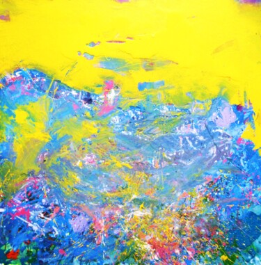绘画 标题为“Just painting...” 由Nikolai Gritsanchuk, 原创艺术品, 丙烯 安装在木质担架架上