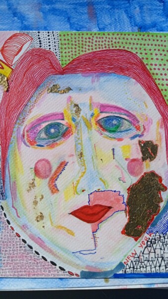 绘画 标题为“Alexander-portrait” 由Χαρά Ορφανακου, 原创艺术品, 水彩