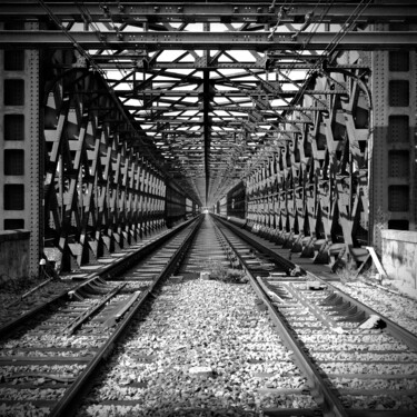 Photography titled "Perspektiv #01, Avi…" by Christophe Aubry, Original Artwork, Digital Photography