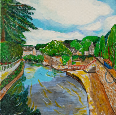Peinture intitulée "Abundance with wate…" par Seon Young Park, Œuvre d'art originale, Acrylique