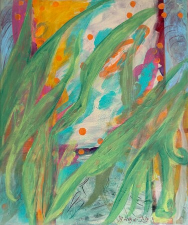 绘画 标题为“Magic of spring” 由Martina Heyd-Jilg, 原创艺术品, 丙烯