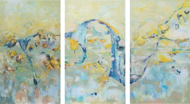 Painting titled "Derizorium" by Mihai Voinescu (Cetinode), Original Artwork, Oil