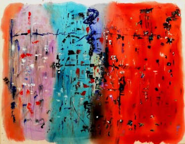 Malerei mit dem Titel "Simply O" von Olivia Appelius, Original-Kunstwerk, Acryl Auf Keilrahmen aus Holz montiert
