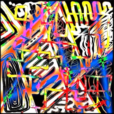 数字艺术 标题为“VARIATION "490"” 由Christa Kloß, 原创艺术品, 2D数字工作