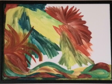 Peinture intitulée "Natur Elle" par Seny Jasna, Œuvre d'art originale, Huile