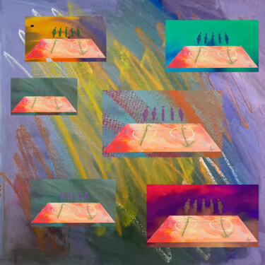 数字艺术 标题为“Ising model” 由Humans Sato, 原创艺术品, 2D数字工作
