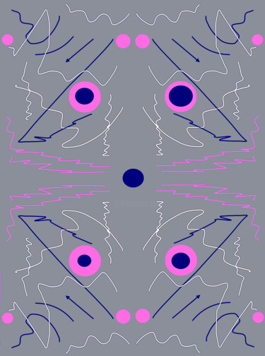 「Motion 21b4」というタイトルのデジタルアーツ Ken Lernerによって, オリジナルのアートワーク, デジタル絵画