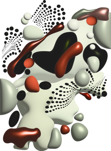 Digital Arts titled "Aries 16" by Ilona Matushkova, Original Artwork, 3D Modeling