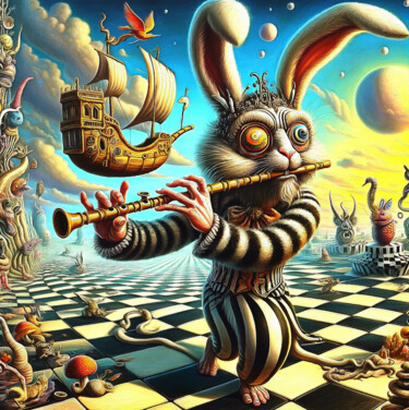 Painting titled "What Do You See?" by Adam Laabs, Original Artwork, Oil