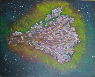 Painting titled "Букет вечности" by Elena Lihanova, Original Artwork, Acrylic