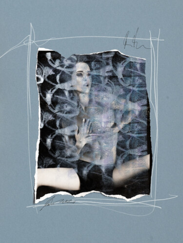 Collages titled "A:Head" by Martin Wieland, Original Artwork, Collages