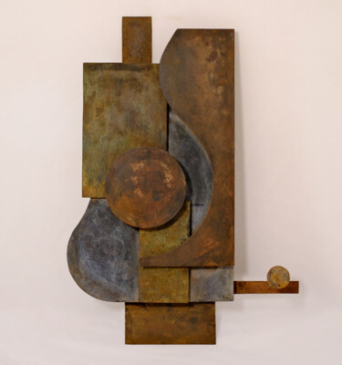 "wall composition" başlıklı Heykel Vladimir Fomin tarafından, Orijinal sanat, Metaller