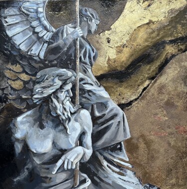 Disappointment of the Gods Pittura intitolato "Disappointment of t…" da Tatiana Sviridova, Opera d'arte originale, Acrilico
