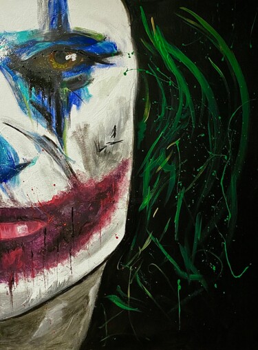 绘画 标题为“The Joker” 由Jerome Garcia, 原创艺术品, 丙烯