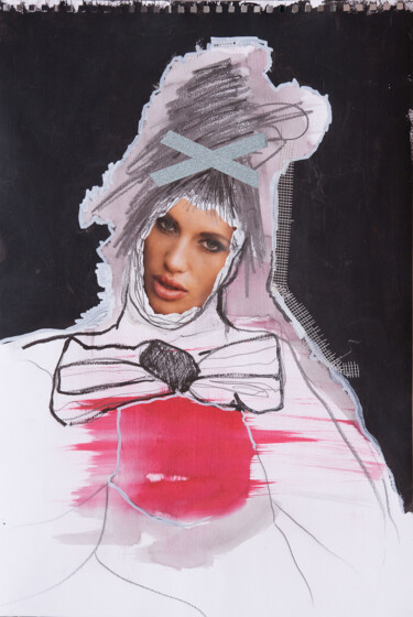 Collages titled "Aufgmascherlt" by Martin Wieland, Original Artwork, Collages
