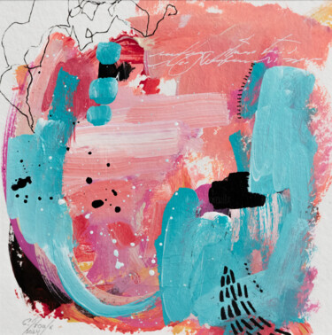 Peinture intitulée "Make a wish" par Chantal Proulx, Œuvre d'art originale, Acrylique Monté sur Autre panneau rigide