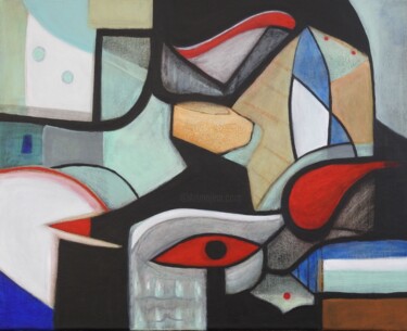 Painting titled "A Moment of Beauty 1" by Stephen Lucas, Original Artwork, Acrylic Mounted on Wood Stretcher frame