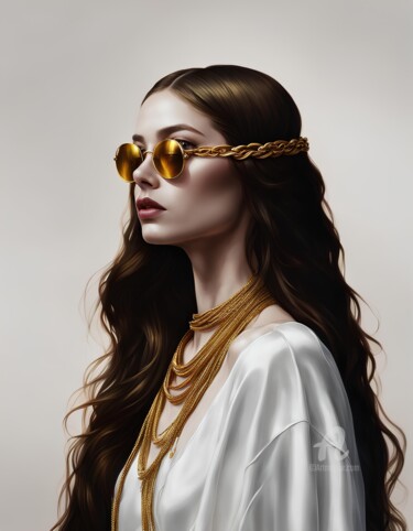 Arts numériques intitulée "Gen-Z in Renaissance" par Hazel, Œuvre d'art originale, Photographie numérique