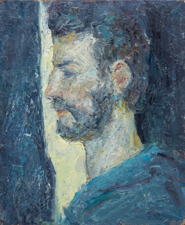 Lost in Thoughts 绘画 标题为“Lost in Thoughts” 由Zakhar Shevchuk, 原创艺术品, 油