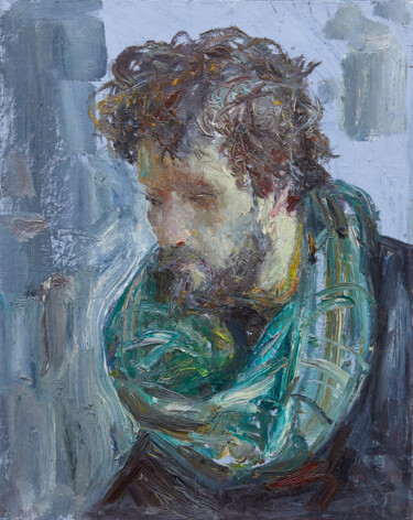 Expectations 绘画 标题为“Expectations” 由Zakhar Shevchuk, 原创艺术品, 油 安装在木质担架架上