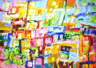 Painting titled "Vivid impressions 2" by Iryna Kastsova, Original Artwork, Acrylic