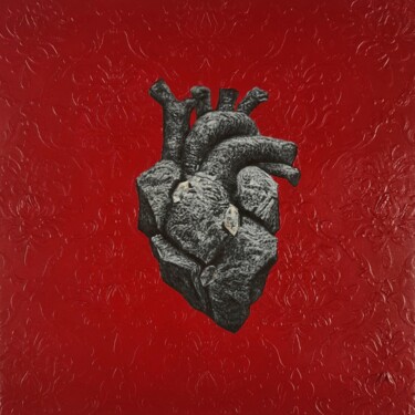 Ruvida Painting titled "Ruvida" by Claudia Daminato, Original Artwork, Acrylic Mounted on Wood Stretcher frame