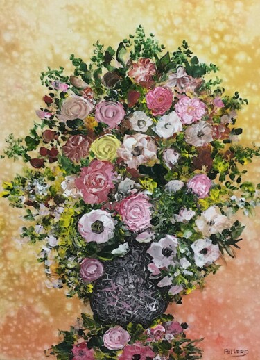 제목이 "LE BONHEUR DES FLEU…"인 미술작품 Annick Pallard로, 원작, 아크릴