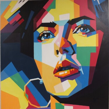 제목이 "Scarlet Johansson (…"인 미술작품 Henk Soet로, 원작, 아크릴