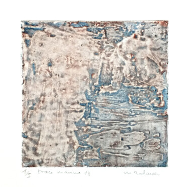 印花与版画 标题为“Trace 13 m” 由Mine Palayer, 原创艺术品, 雕刻