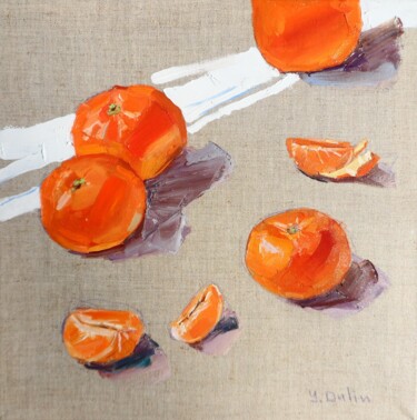 Tangerines 绘画 标题为“Tangerines” 由Yehor Dulin, 原创艺术品, 油
