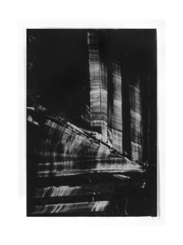 Prenten & gravures getiteld "Point de vue" door Mine Palayer, Origineel Kunstwerk, Monotype