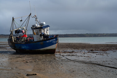 Carantec, Pen al Lann, bateau de pêche. Photographie intitulée "Carantec, Pen al La…" par Thierry Martin, Œuvre d'art originale, Photographie numérique