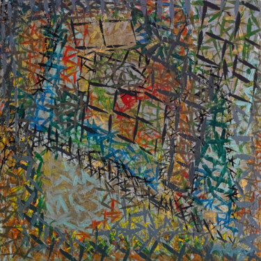 Schilderij getiteld "HOLCC" door Philippe Le Bec, Origineel Kunstwerk, Acryl