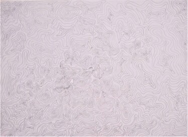 Drawing titled "o.T. (meandering)" by Dorothea Breit, Original Artwork, Pencil