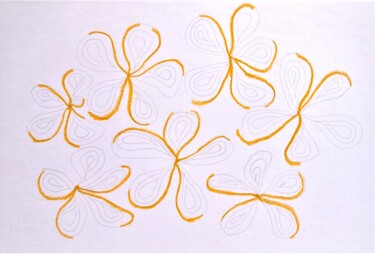 "o.T. (blooming butt…" başlıklı Resim Dorothea Breit tarafından, Orijinal sanat, Pastel