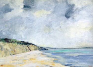 Pintura titulada "Ile de Ré 4" por Loran De Cevinne, Obra de arte original, Acrílico