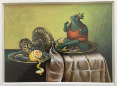 Peinture intitulée "Sucré salé" par Emmanuelle Pellet, Œuvre d'art originale, Acrylique