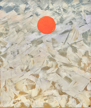 Peinture intitulée "Sunrise and shine" par Ornella Spiga, Œuvre d'art originale, Acrylique Monté sur Châssis en bois