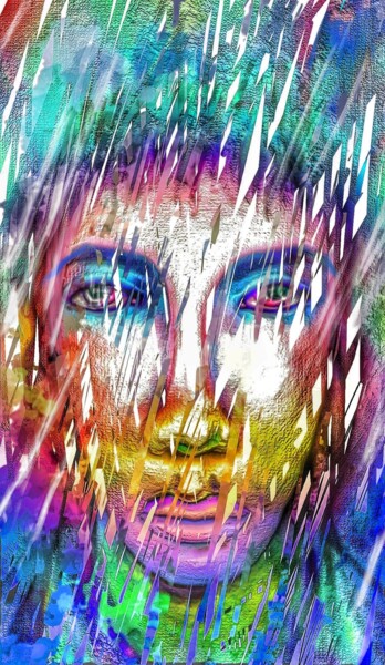 数字艺术 标题为“Portrait” 由Jackos, 原创艺术品, 数字油画