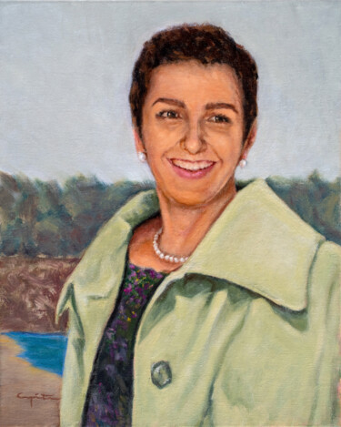 Mi madre Pittura intitolato "Mi madre" da Eduardo Carpintero García, Opera d'arte originale, Olio