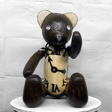 雕塑 标题为“HandBear beardoll H…” 由Seven E, 原创艺术品, 树脂