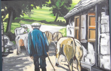 제목이 "ruralité"인 미술작품 Sylvestre Leonard로, 원작, 아크릴